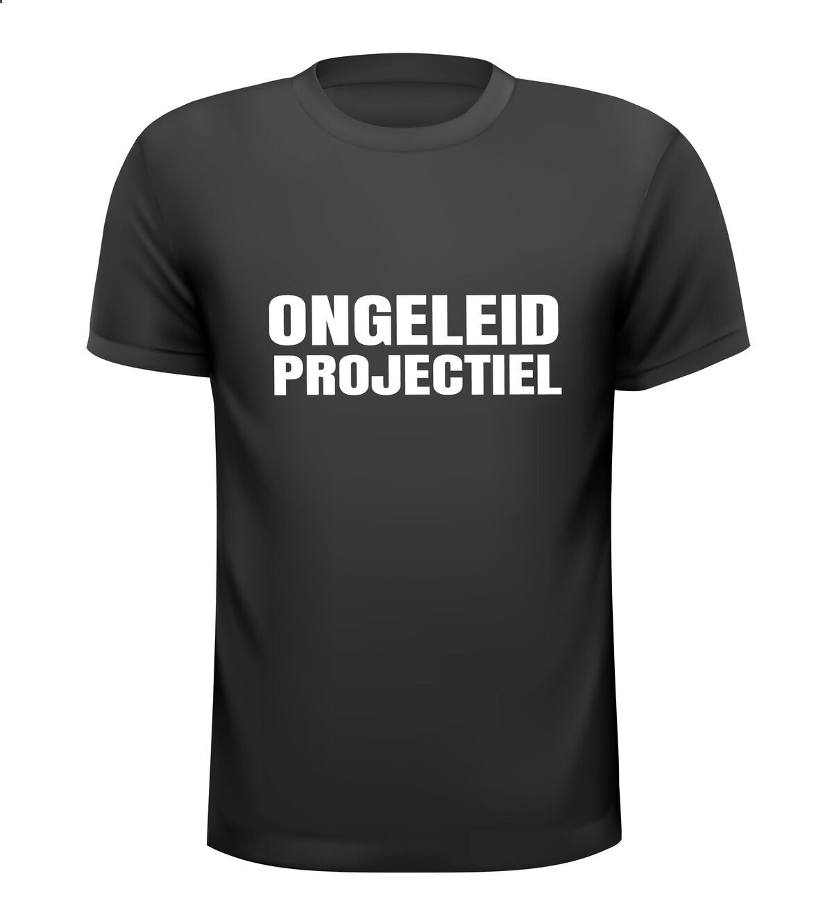 Ongeleid projectiel shirt