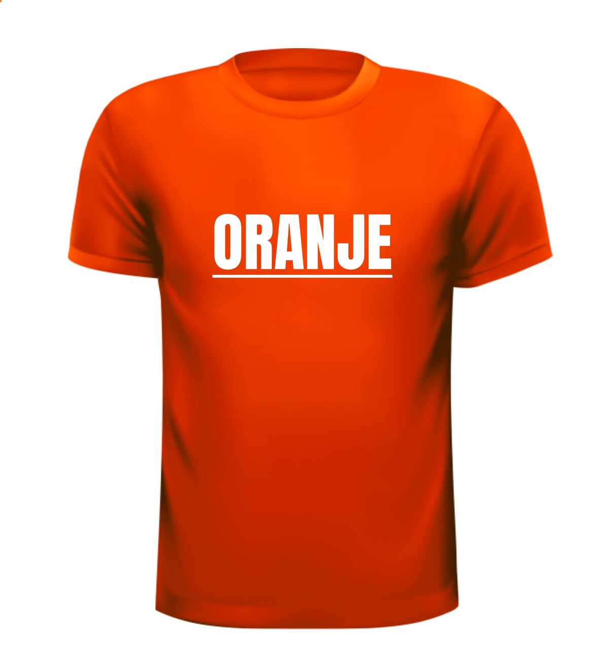 Oranje shirt