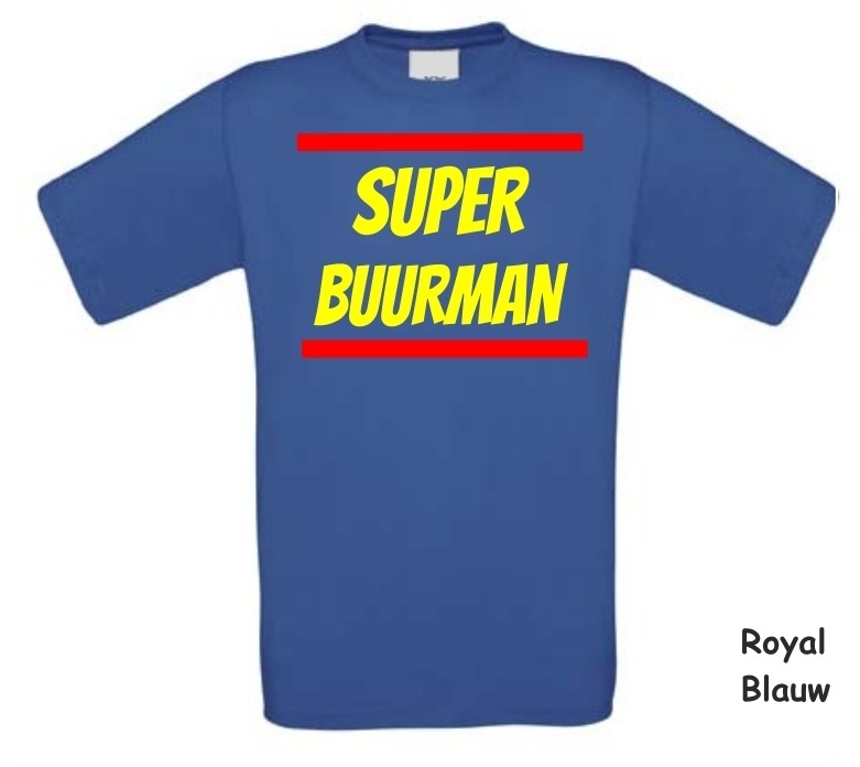 Super buurman t-shirt