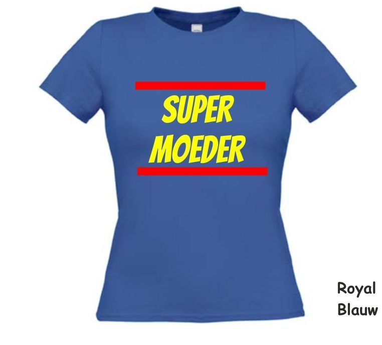 Super moeder T-shirt