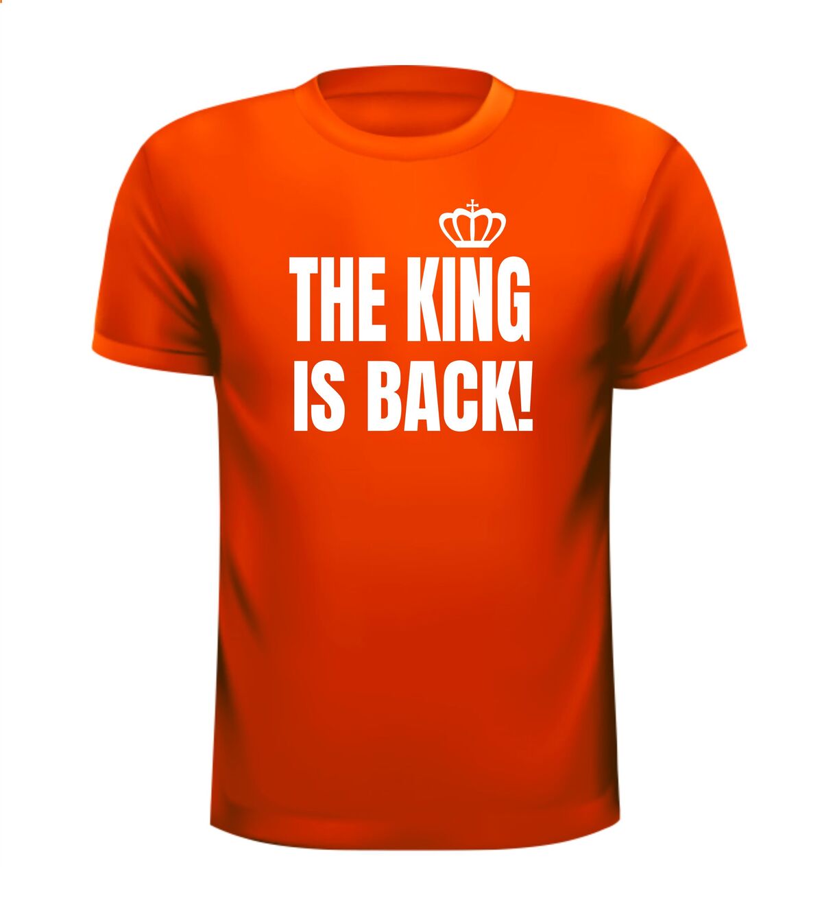 The king is back Koningsdag shirt