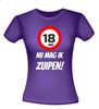 foto 4 18 jaar nu mag ik zuipen T-shirt
