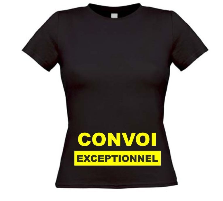 Convoi exceptionnel zwanger T-shirt