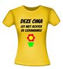 foto 8 Deze oma zit niet achter de geraniums shirt