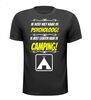 Grappig camping T-shirt