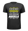 Grappig vakantie T-shirt Marbella