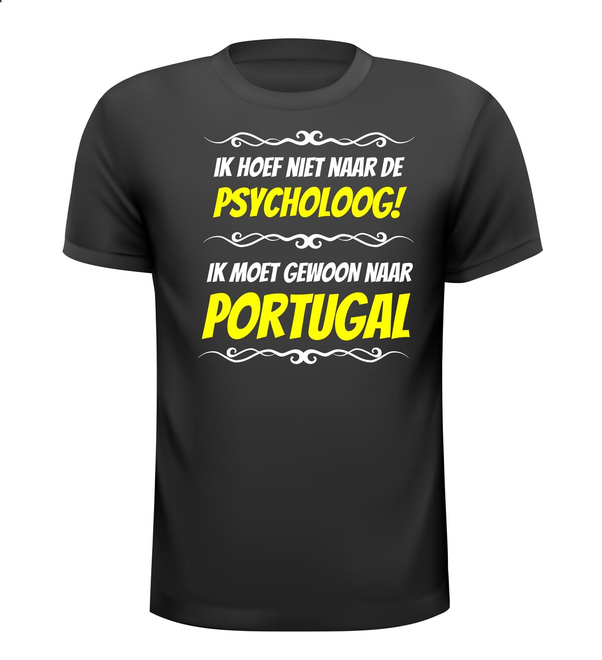 Grappig vakantie T-shirt Portugal