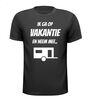 Grappige vakantie t-shirt