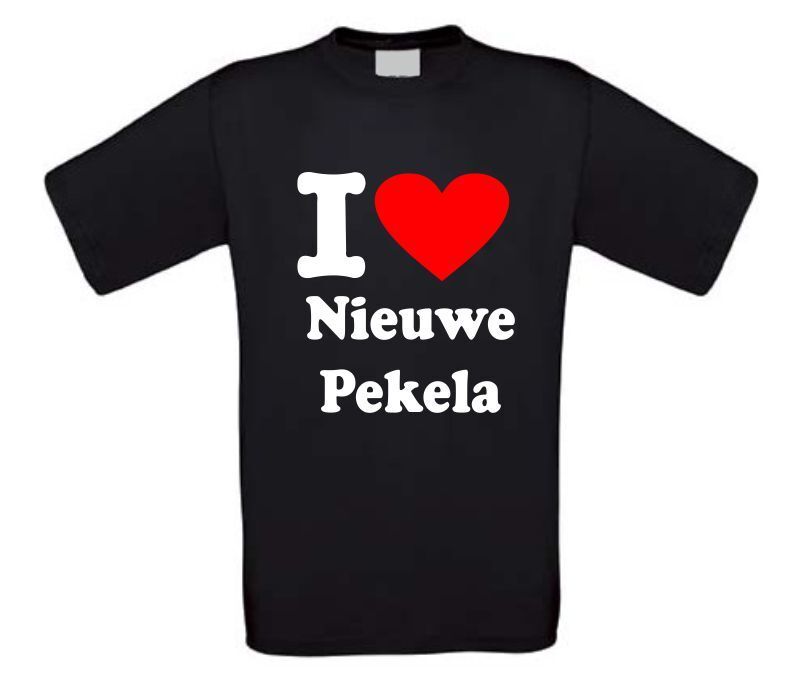 I love Nieuwe Pekela shirt