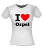 foto 10 I love Ospel shirt