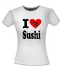 foto 10 I love sushi shirt