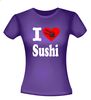 foto 4 I love sushi shirt