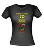 foto 2 Ik ben dan wel 70 geworden! Geworden!  ik zit nog niet achter  de geraniums! verjaardag T-shirt