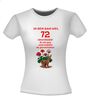 foto 14 Ik ben dan wel 72 jaar geworden! Geworden! ik zit nog niet achter de geraniums! verjaardag T-shirt