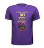 foto 3 Ik ben dan wel 80 jaar geworden! ik zit nog niet achter de geraniums! verjaardag T-shirt