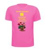 foto 11 Ik ben dan wel 86 jaar geworden! Geworden! ik zit nog niet achter de geraniums! verjaardag T-shirt