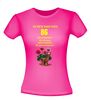 foto 12 Ik ben dan wel 86 jaar geworden! Geworden! ik zit nog niet achter de geraniums! verjaardag T-shirt