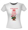 foto 14 Ik ben dan wel 88 jaar geworden! Geworden! ik zit nog niet achter de geraniums! verjaardag T-shirt