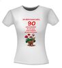 foto 14 Ik ben dan wel 90 jaar geworden! Geworden! ik zit nog niet achter de geraniums! verjaardag T-shirt