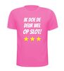 foto 11 Ik doe de deur wel op slot Shirt