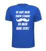 foto 3 Ik laat mijn snor staan en mijn buik ook grappig T-shirt