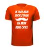 foto 5 Ik laat mijn snor staan en mijn buik ook grappig T-shirt