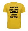 foto 8 Ik laat mijn snor staan en mijn buik ook grappig T-shirt