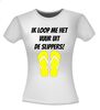 foto 14 Ik loop me het vuur uit de slippers shirt