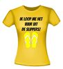 foto 16 Ik loop me het vuur uit de slippers shirt