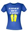 foto 6 Ik loop me het vuur uit de slippers shirt