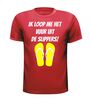 foto 7 Ik loop me het vuur uit de slippers shirt