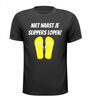 foto 1 Niet naast je slippers lopen T-shirt