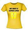 foto 16 Niet naast je slippers lopen T-shirt