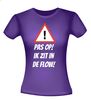 foto 4 Pas op ik zit in de flow T-shirt