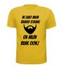 foto 8 supergrappig T-shirt Ik laat mijn baard staan en snor ook!