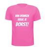 foto 11 Van drinken krijg je dorst! shirt