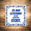 foto 4 25 jaar getrouwd en nog altijd even stout tegel