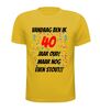 foto 15 40 jaar verjaardag leeftijd shirt oud en stout