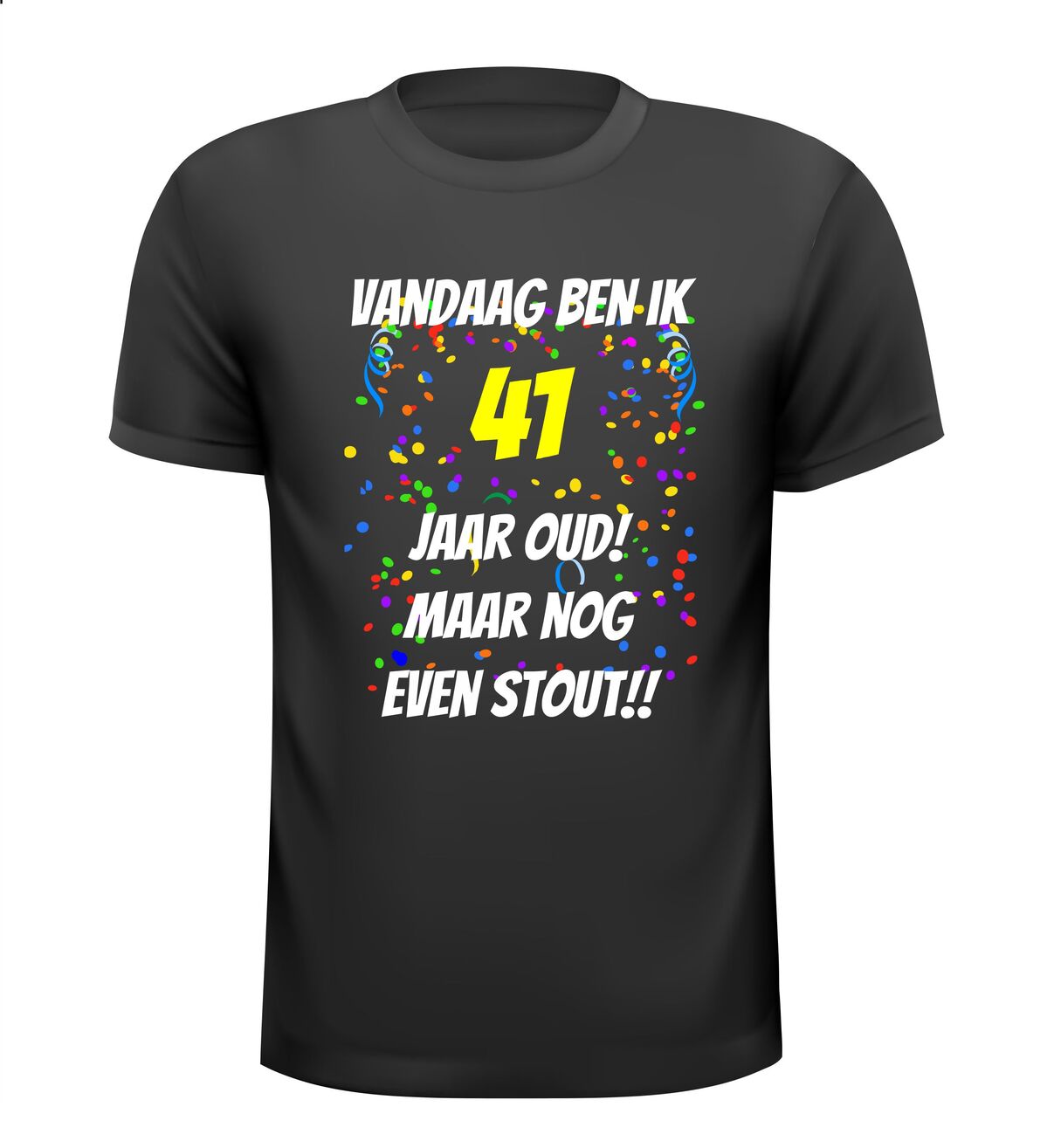 41 jaar oud t shirt voor een verjaardag