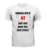 foto 13 41 jaar oud t shirt voor een verjaardag