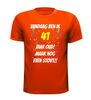 foto 9 41 jaar oud t shirt voor een verjaardag