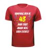 foto 7 43 jaar oud verjaardag shirt leeftijd