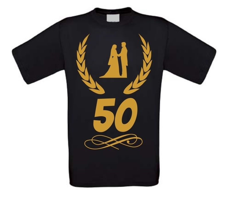 50 jaar huwelijk T-shirt