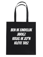 Ben ik eindelijk jarig krijg ik zo'n klote tas Ben ik eindelijk jarig krijg ik zo'n klote tas
