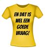 foto 16 En dat is wel een goede vraag! T-shirt