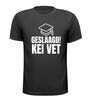 Geslaagd kei vet T-shirt