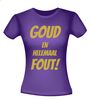 foto 4 Goud en helemaal fout party T-shirt