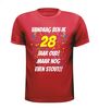 foto 7 Grappig Stout verjaardag shirt 28 jaar 