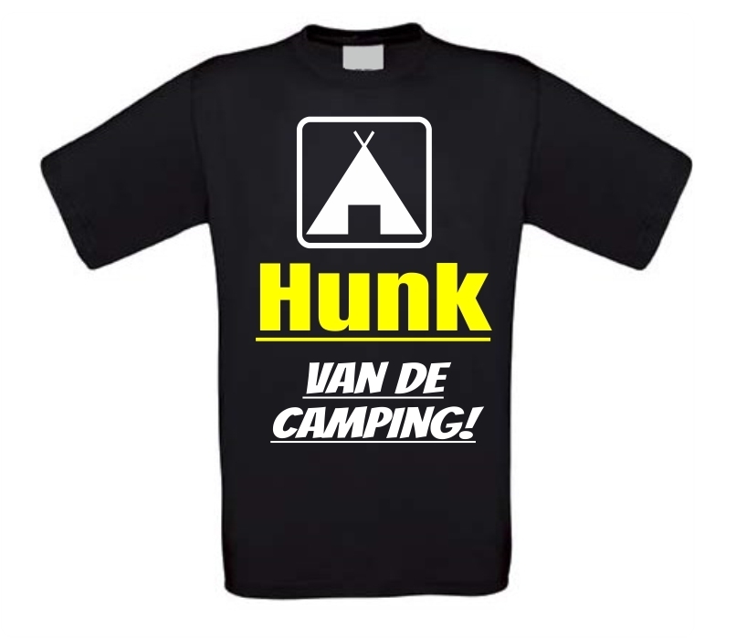 Hunk van de camping T-shirt