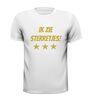 foto 13 ik zie sterretjes glitter goud T-shirt
